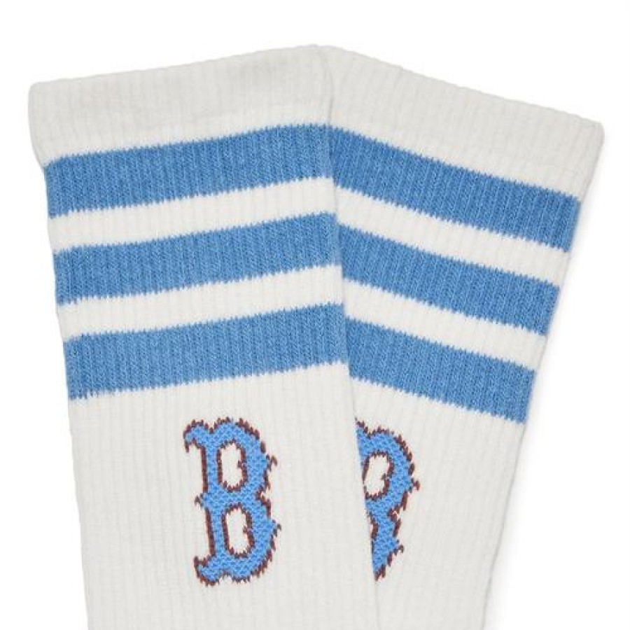 Kids MLB korea Others | [Kids] Basic Daily Skate Socks Boston Red Sox