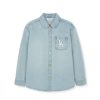 Kids MLB korea Shirts | [Kids] Varsity Denim Shirt Los Angeles Dodgers