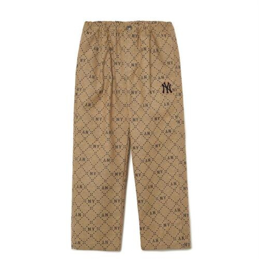 Kids MLB korea Pants | [Kids] Dia Monogram Jacquard Woven Pants New York Yankees