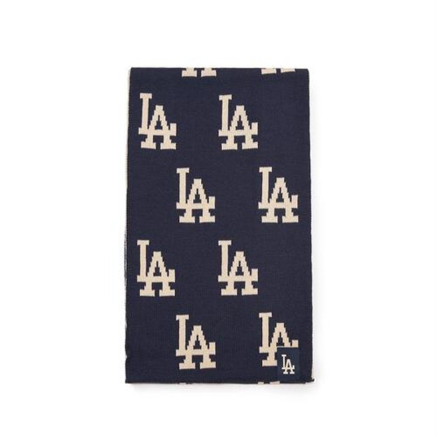 Acc MLB korea Others | Premium Classic Monogram Muffler Los Angeles Dodgers