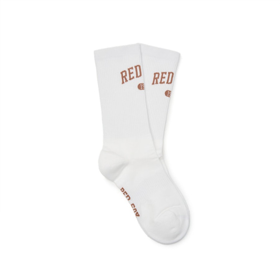 Acc MLB korea Socks | Varsity Lettering Mid Socks Boston Redsox