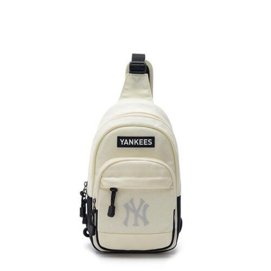 Kids MLB korea Bags | [Kids] Basic Mesh Sling Bag New York Yankees