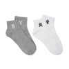 Acc MLB korea Socks | Small Logo Short Socks 2Pairs Set