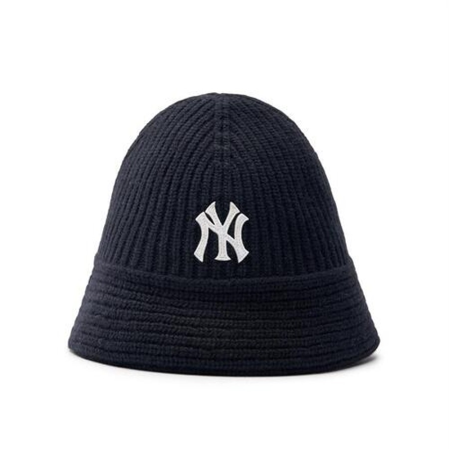 Kids MLB korea Beanies/Hats | [Kids] Basic Girl`S Knit Dome Hat New York Yankees