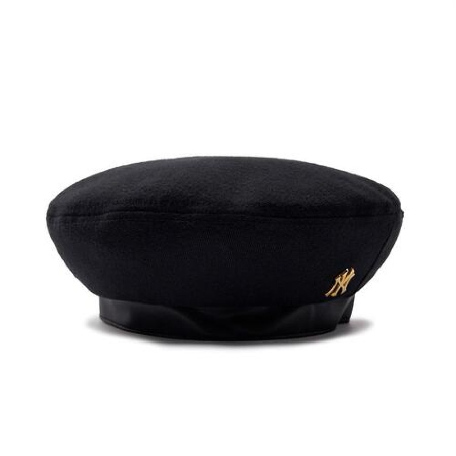 Kids MLB korea Beanies/Hats | [Kids] Basic Melton Wool Beret New York Yankees