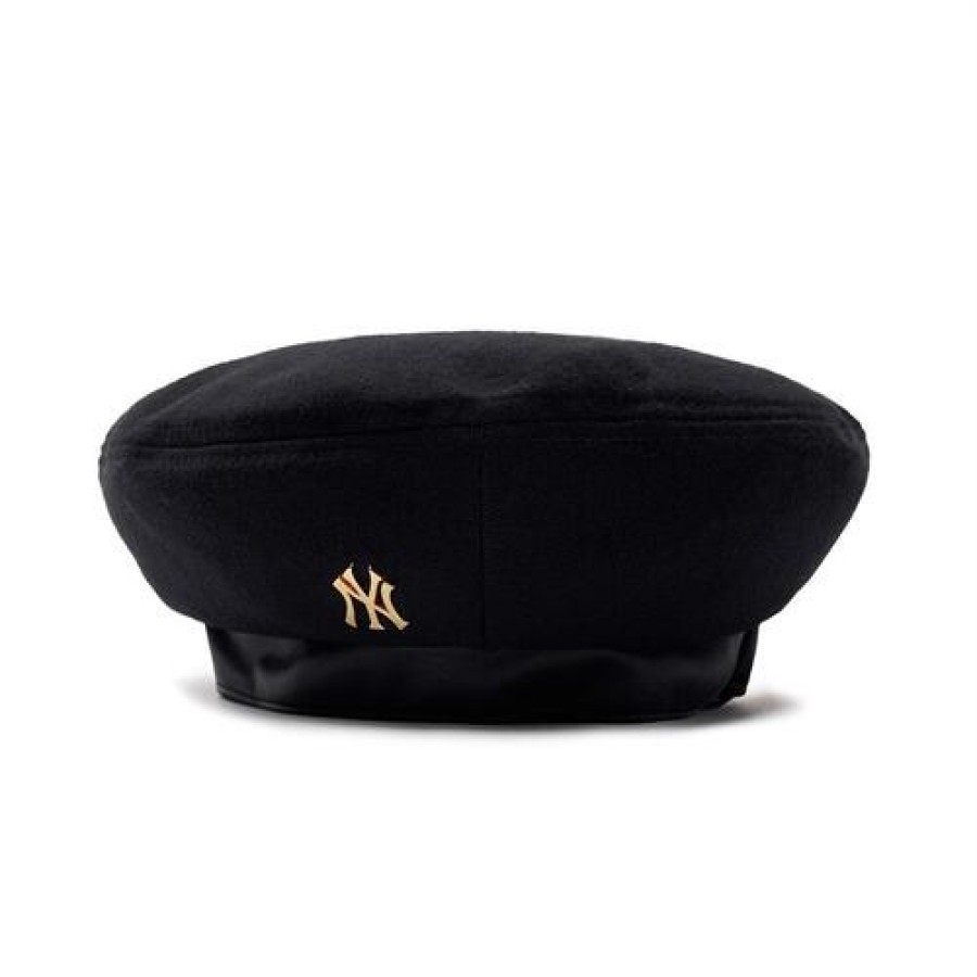 Kids MLB korea Beanies/Hats | [Kids] Basic Melton Wool Beret New York Yankees