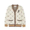 Kids MLB korea Sweaters | [Kids] Dia Monogram Cardigan Boston Red Sox