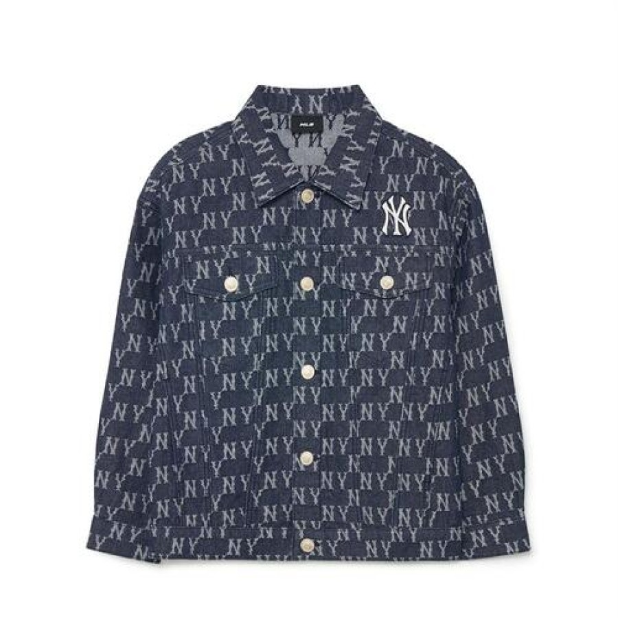 Acc MLB korea Jumpers | [Kids] Classic Monogram Denim Jp New York Yankees