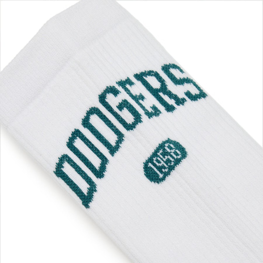 Acc MLB korea Socks | Varsity Lettering Mid Socks Los Angeles Dodgers