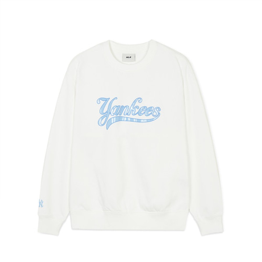 Apparel MLB korea Sweatshirts | [Wms] Women Varsity Overfit Sweatshirts New York Yankees