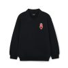 Kids MLB korea Sweatshirts | [Kids] Heart Collar Brushed Sweatshirt New York Yankees