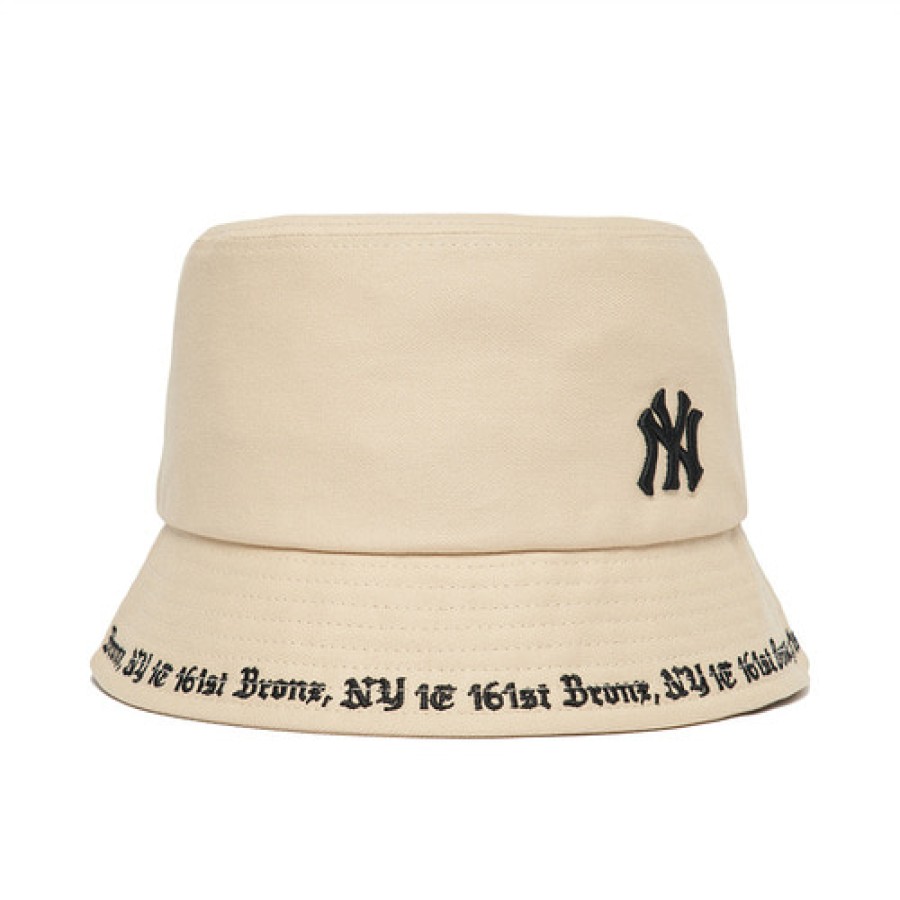 Cap MLB korea Bucket Hat | Gothic Bucket Hat New York Yankees