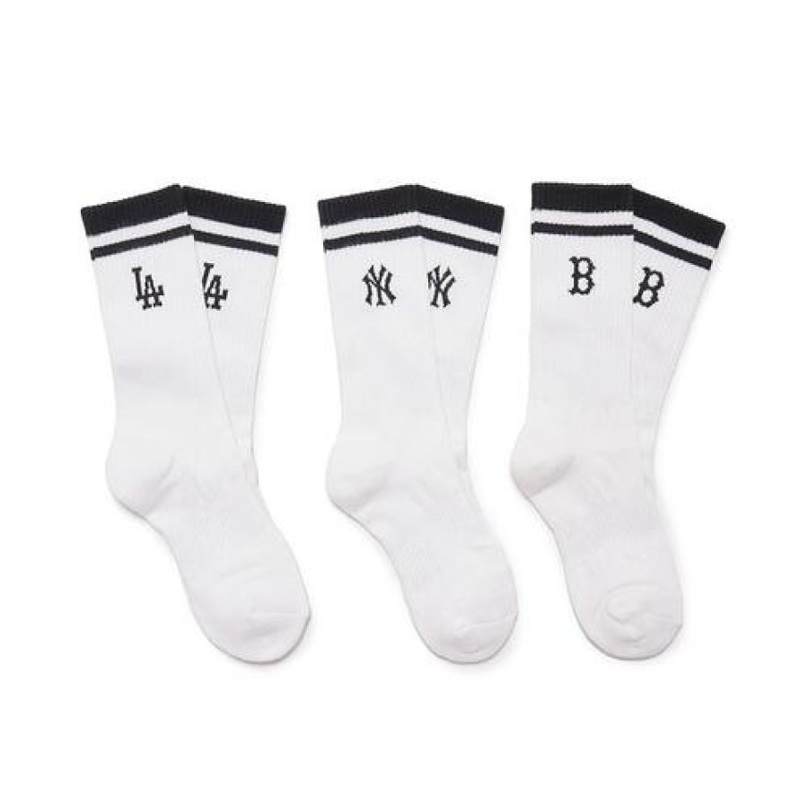 Acc MLB korea Socks | Daily Stripe Socks 3Pairs Set Mlb