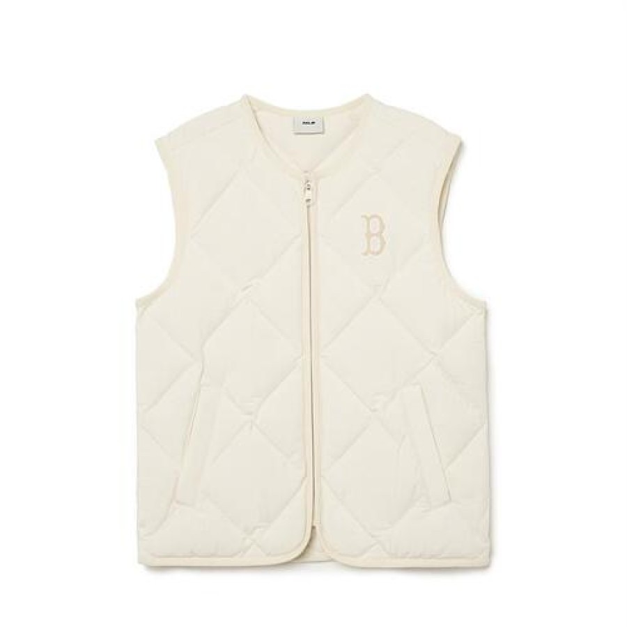 Acc MLB korea Padded Jackets | [Kids] (Duck 9010) Basic Tube Down Vest Boston Red Sox