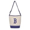 Bag MLB korea | Basic Big Logo Canvas Bucket Bag Boston Red Sox