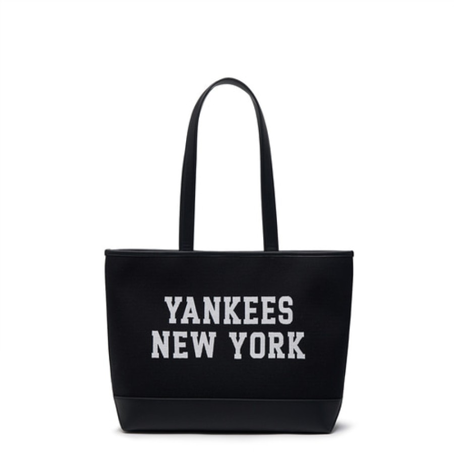 Bag MLB korea | Varsity Jacquard Canvas Large Shopper Bag New York Yankees