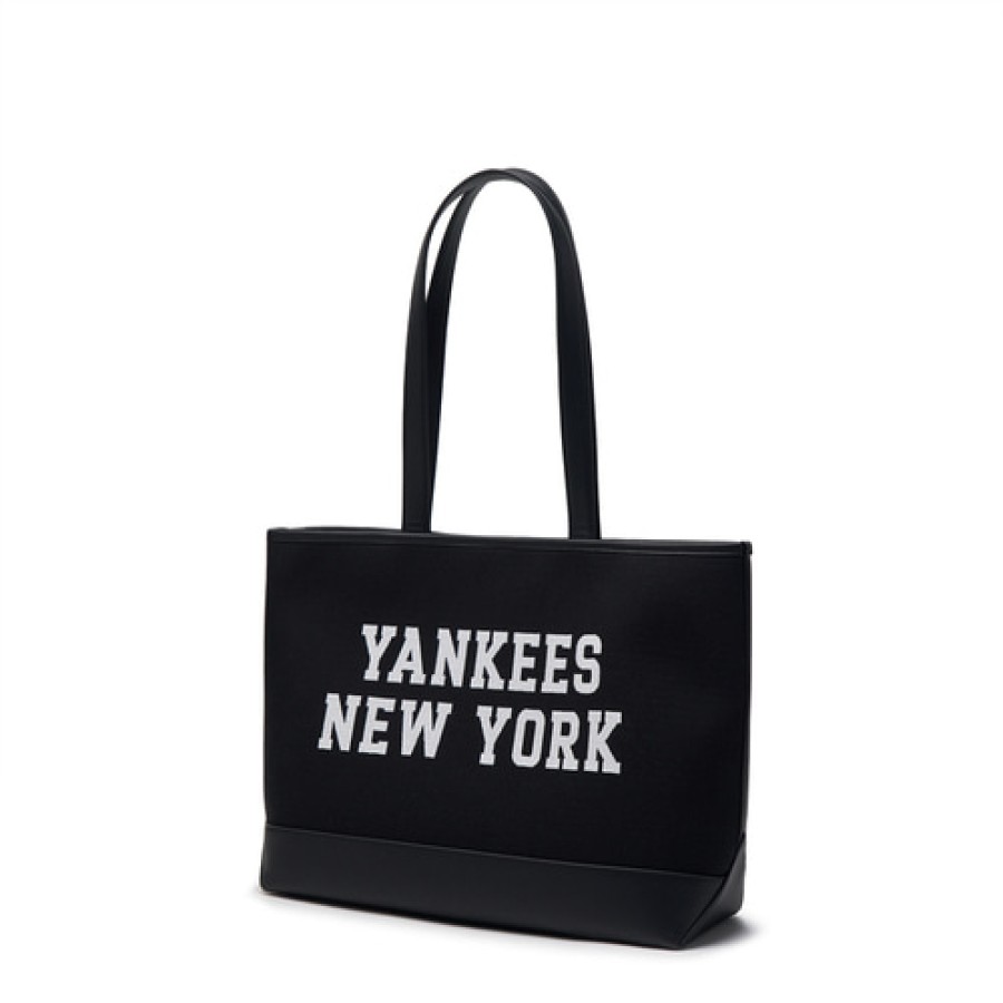 Bag MLB korea | Varsity Jacquard Canvas Large Shopper Bag New York Yankees