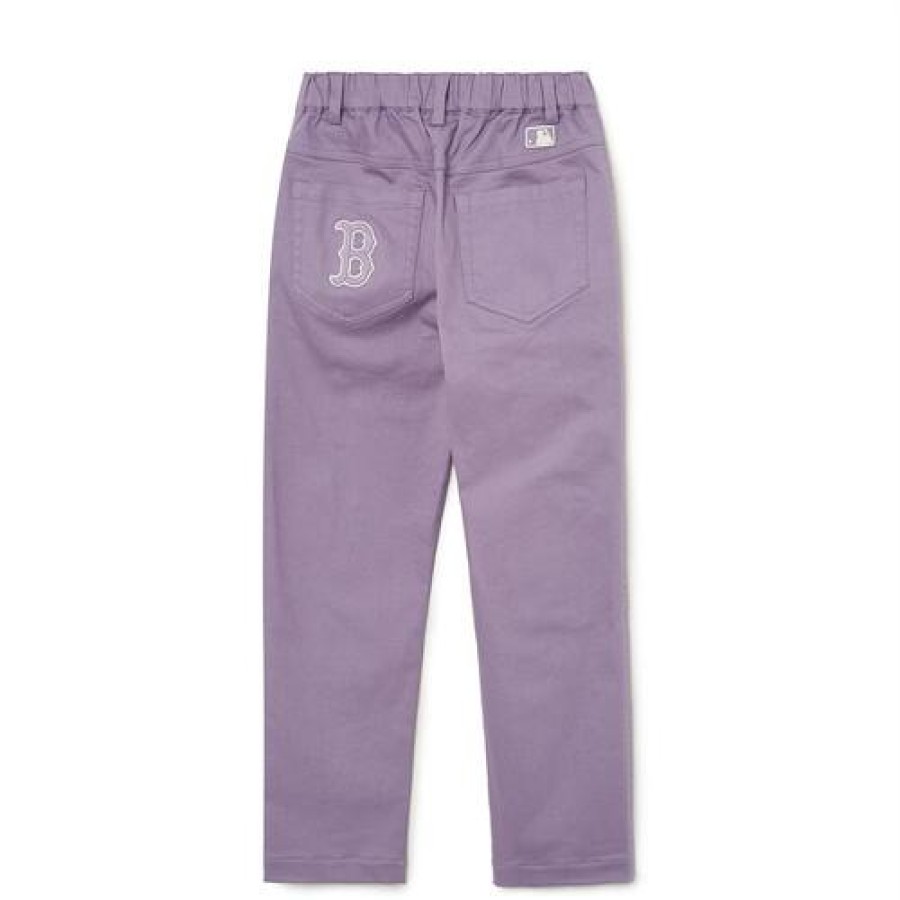 Kids MLB korea Pants | [Kids] Basic Cotton Pants (Slim Fit) Boston Red Sox