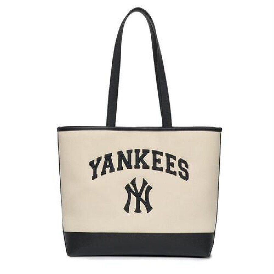 Bag MLB korea | Varsity Basic Canvas L Tote Bag New York Yankees