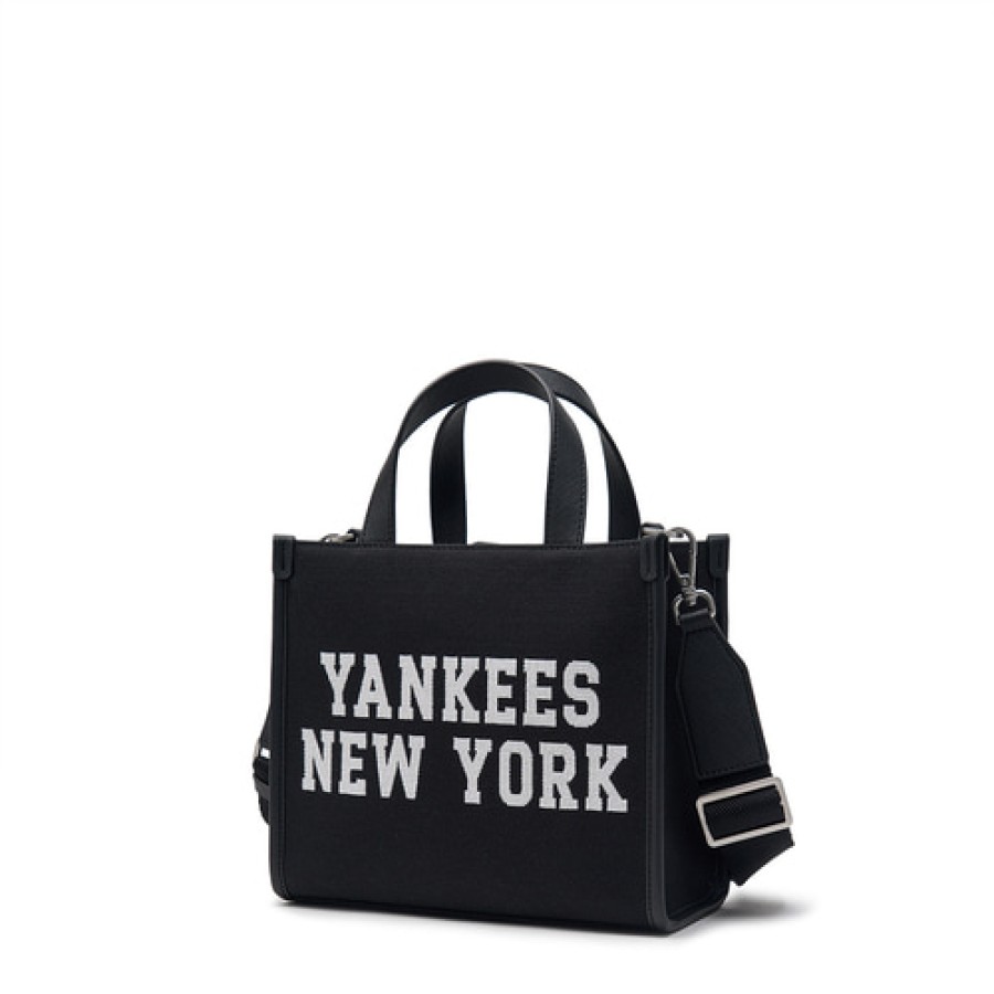 Bag MLB korea | Varsity Jacquard Canvas Small Tote Bag New York Yankees