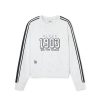 Apparel MLB korea Sweatshirts | [Wms] Women`S Sportive Varsity Track Crop Sweatshirts New York Yankees