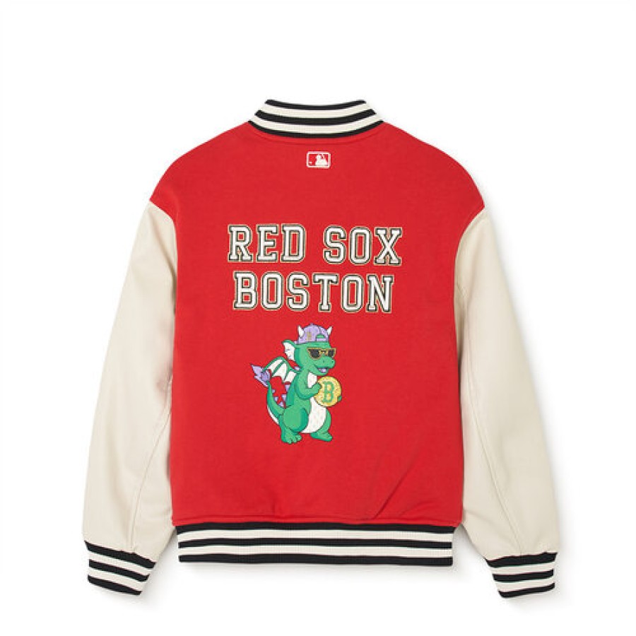 Acc MLB korea Jumpers | [Kids] Dragon Varsity Jumper Boston Red Sox