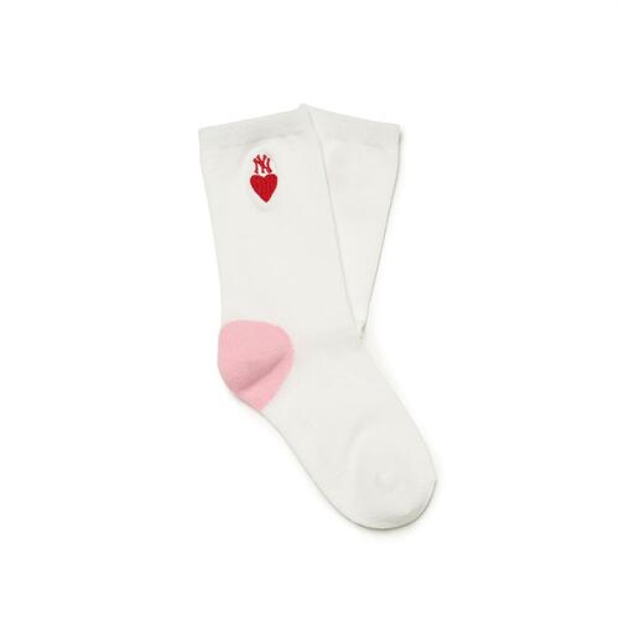 Kids MLB korea Others | [Kids] Heart Point Socks New York Yankees