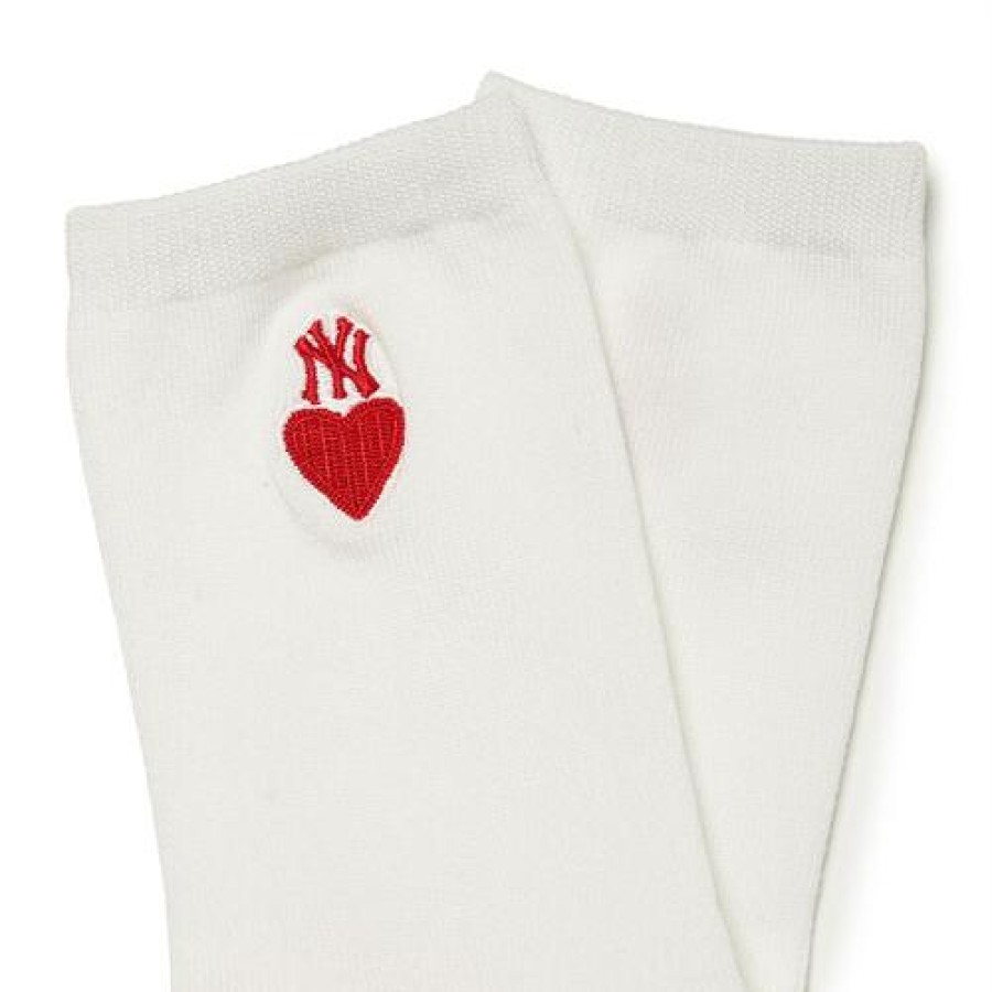 Kids MLB korea Others | [Kids] Heart Point Socks New York Yankees