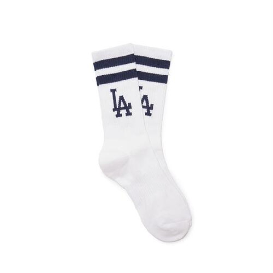 Acc MLB korea Socks | Big Logo Stripe Socks Los Angeles Dodgers