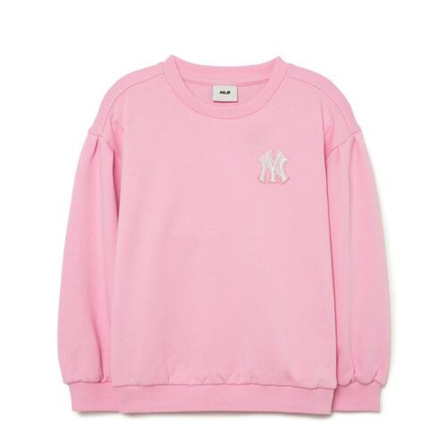 Kids MLB korea T-Shirts | [Kids] Girl`S Basic Sweatshirt New York Yankees