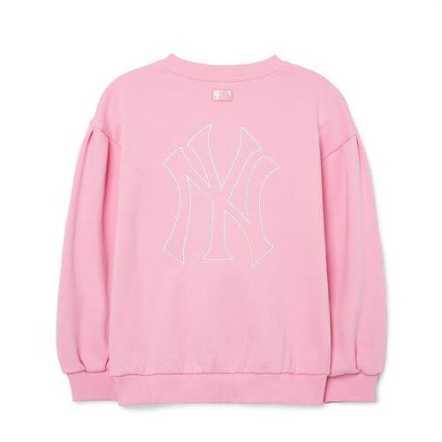 Kids MLB korea T-Shirts | [Kids] Girl`S Basic Sweatshirt New York Yankees