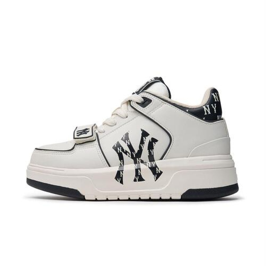 Shoes MLB korea Chunky Liner | Chunky Liner Mid Heel Classic Monogram New York Yankees