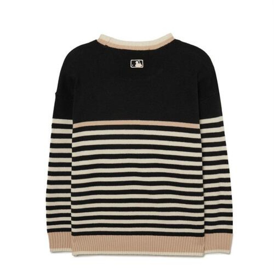 Kids MLB korea Sweatshirts | [Kids] Premium Basic Striped Pullover New York Yankees