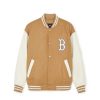 Apparel MLB korea Jackets | Wool Basic Varsity Jacket Boston Redsox