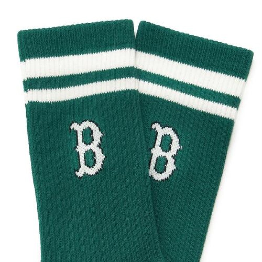 Kids MLB korea Others | [Kids] Varsity Skate Socks Boston Red Sox