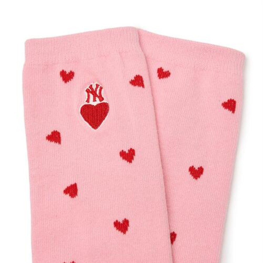 Kids MLB korea Others | [Kids] Heart Knee Socks New York Yankees