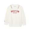 Kids MLB korea Sweatshirts | [Kids] Varsity Collar Sweatshirt Boston Red Sox