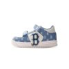 Kids MLB korea Sneakers | [Kids] Chunky Liner Mid Denim Monogram Boston Red Sox