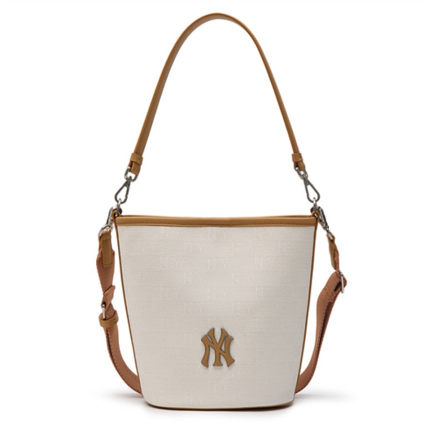 Bag MLB korea | Classic Monogram Jacquard Bucket Bag New York Yankees