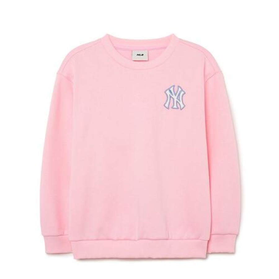 Kids MLB korea Sweatshirts | [Kids] Basic Big Logo Brushed Sweatshirt New York Yankees