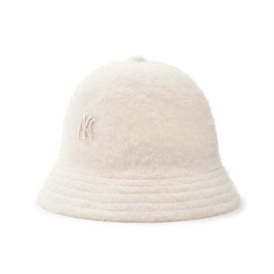 Kids MLB korea Beanies/Hats | [Kids] Basic Press Eco Fur Dome Hat New York Yankees