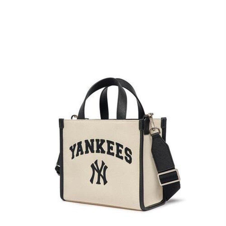 Bag MLB korea | Varsity Basic Canvas S Tote Bag New York Yankees