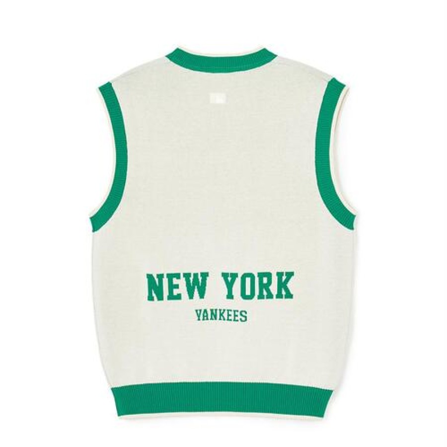 Apparel MLB korea Sweaters | Varsity Sweater Vest New York Yankees