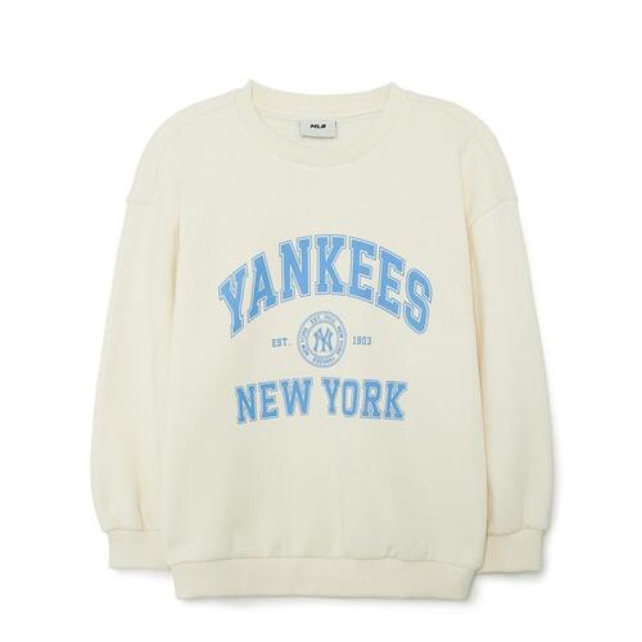 Kids MLB korea Sweatshirts | [Kids] Varsity Fleeced Mtm Set Up New York Yankees