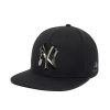 Cap MLB korea Snapback | Metal Logo Snapback New York Yankees