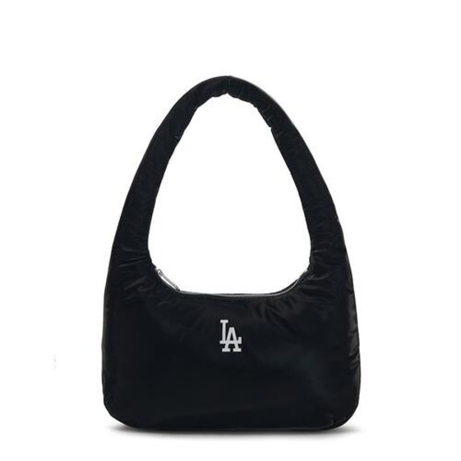 Bag MLB korea | Basic Luxleisure Nylon Hobo Bag Los Angeles Dodgers