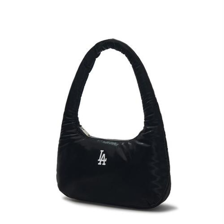 Bag MLB korea | Basic Luxleisure Nylon Hobo Bag Los Angeles Dodgers