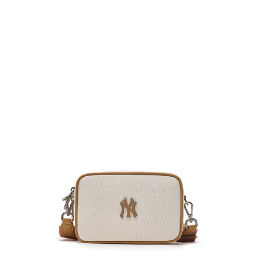 Bag MLB korea | Classic Monogram Jacquard Mini Cross Bag New York Yankees