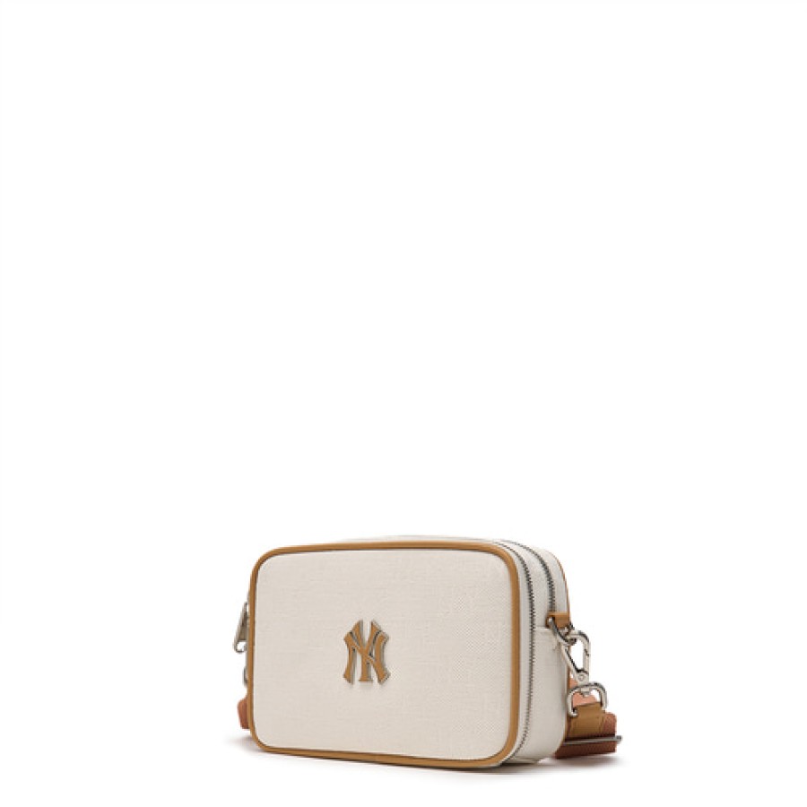 Bag MLB korea | Classic Monogram Jacquard Mini Cross Bag New York Yankees