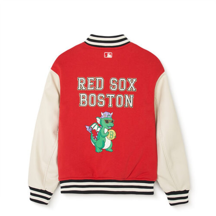 Acc MLB korea Varsity Jackets | [Kids] Dragon Varsity Jumper Boston Red Sox